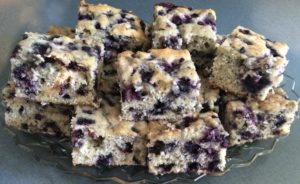 Wild Maine Blueberry Cake - bakeitfab